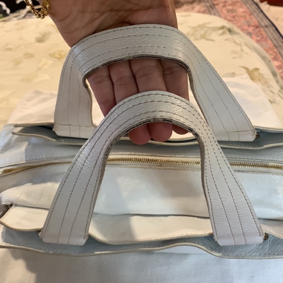 Givenchy authentic leather handbag satchel - Picture 12 of 14